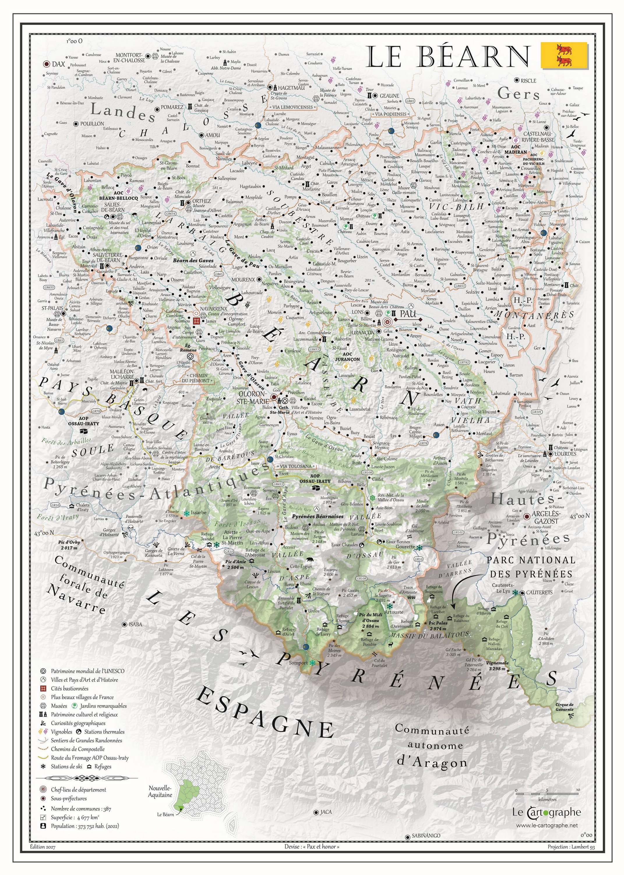 Le Béarn - Poster