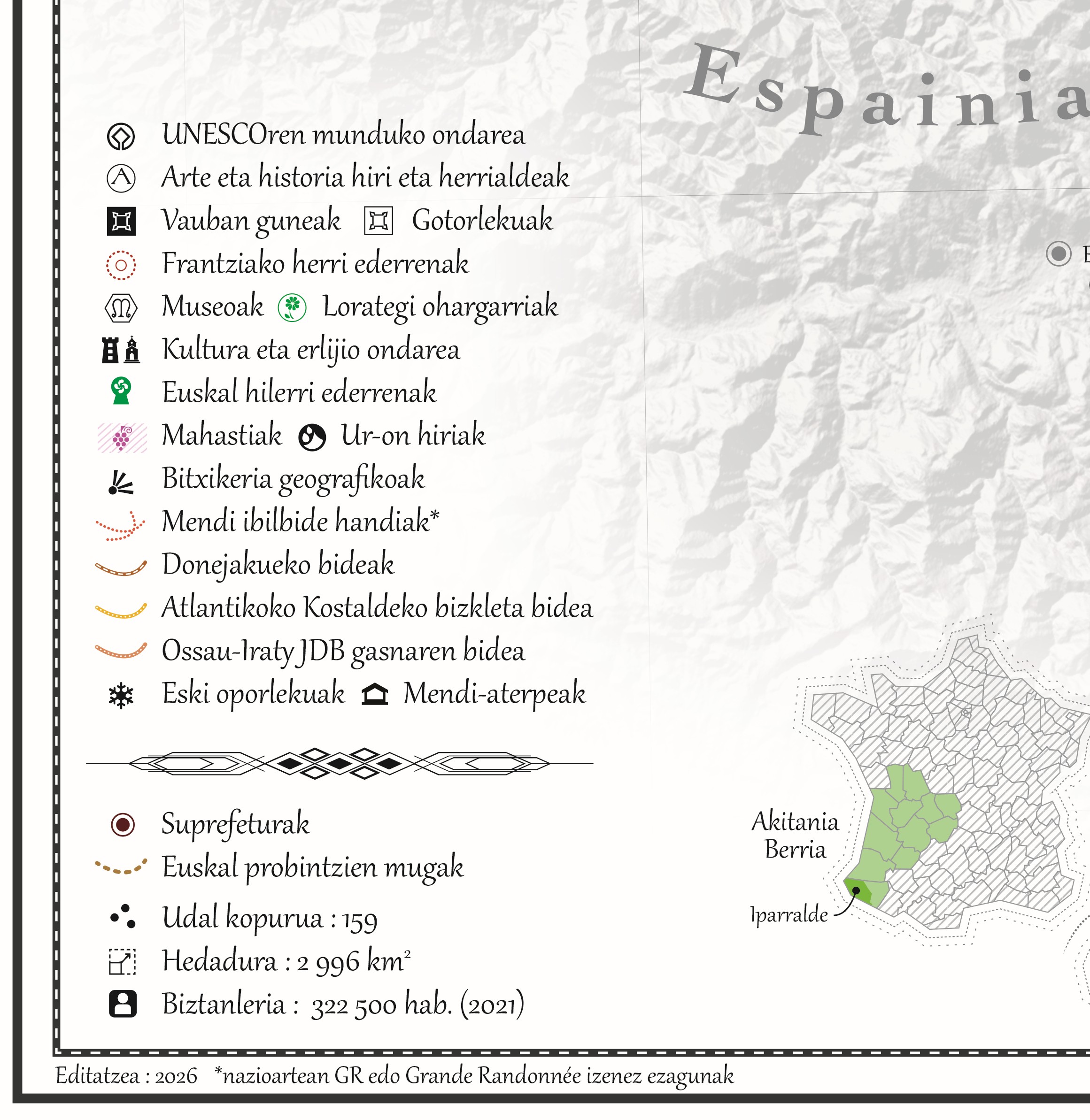 Euskal Herria - Légende