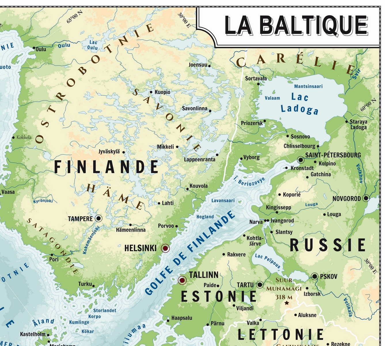 ¨Poster La Mer Baltique Zoom