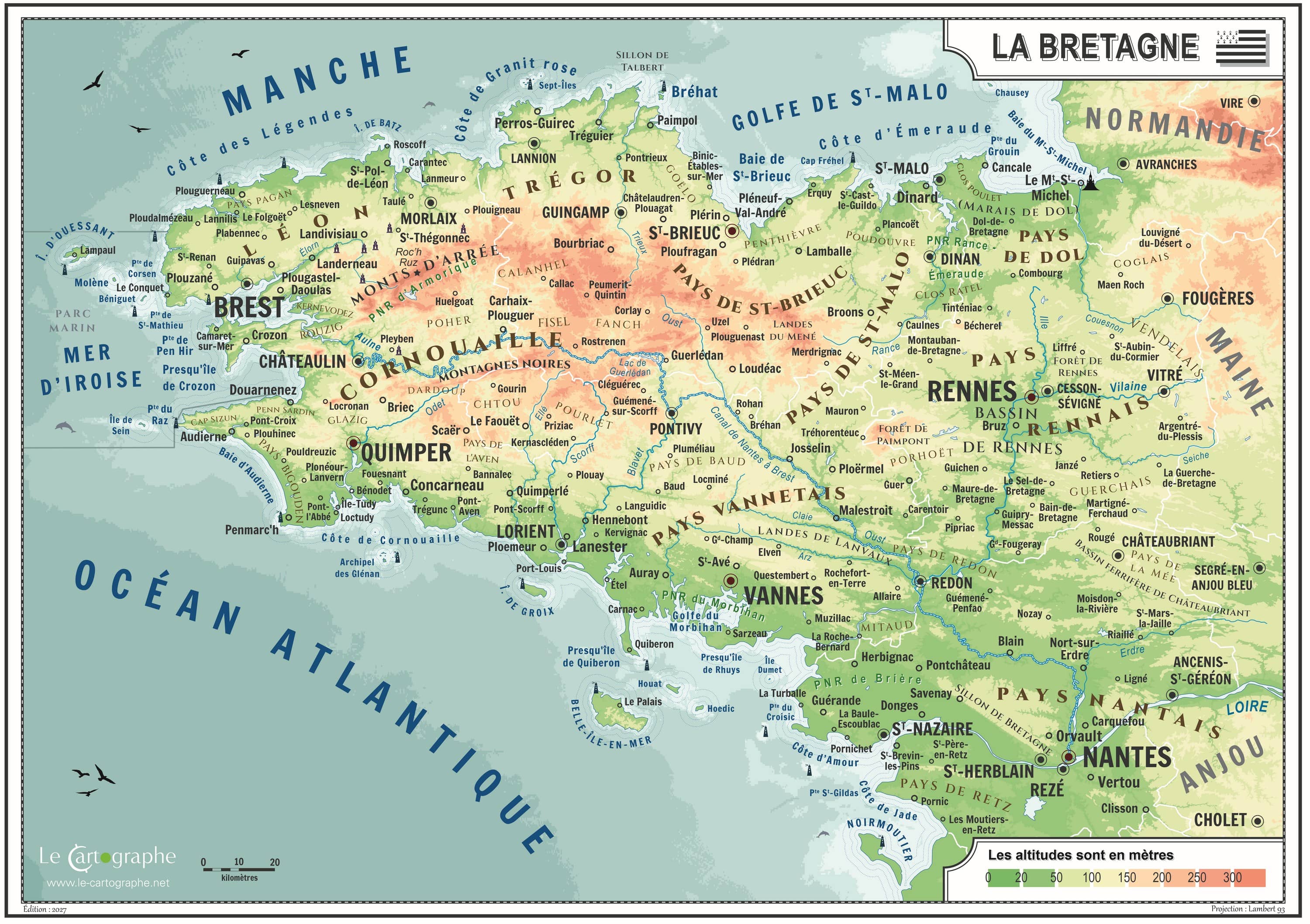 ¨Poster La Bretagne