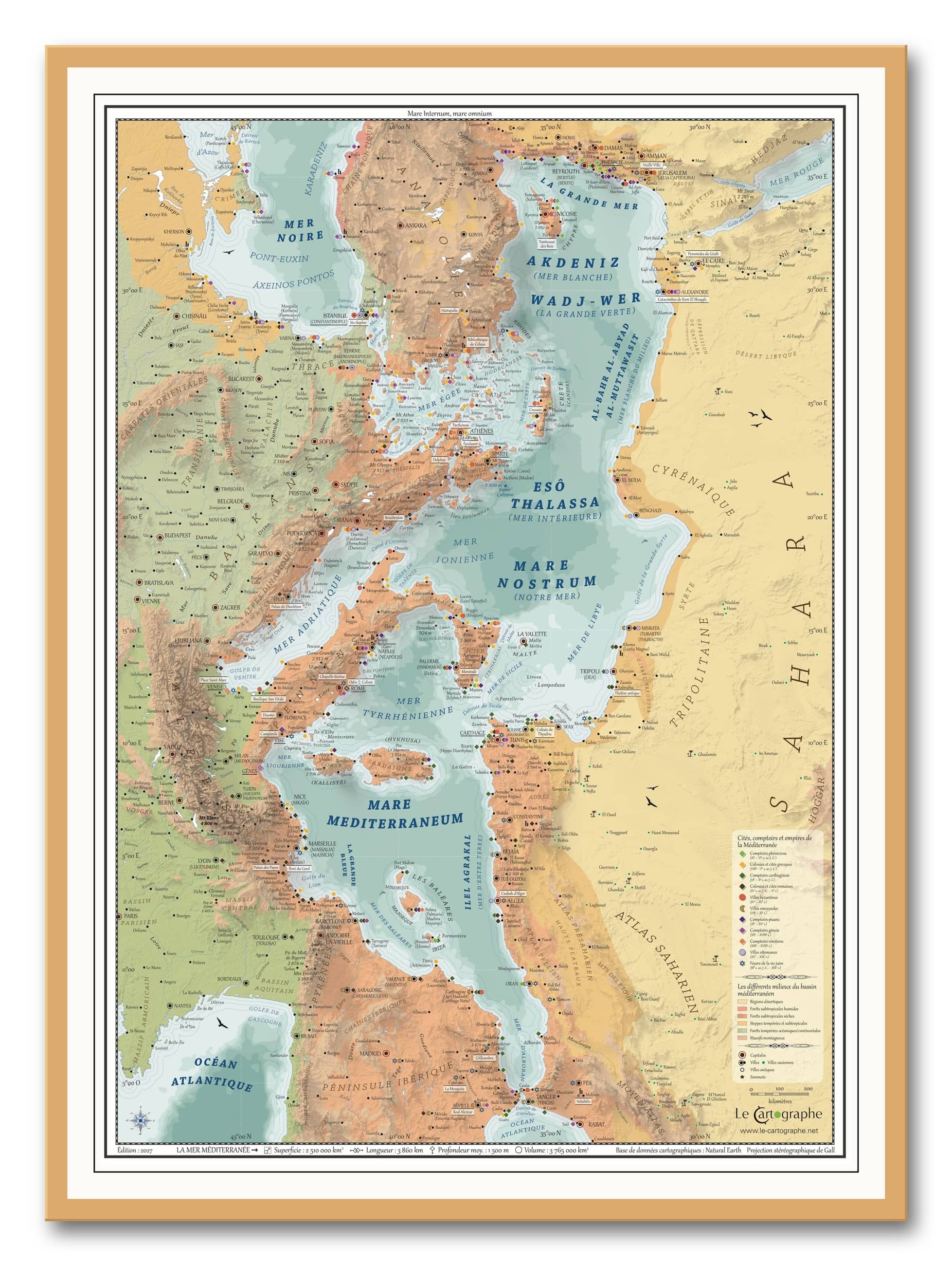 Poster Mare Nostrum Cadre
