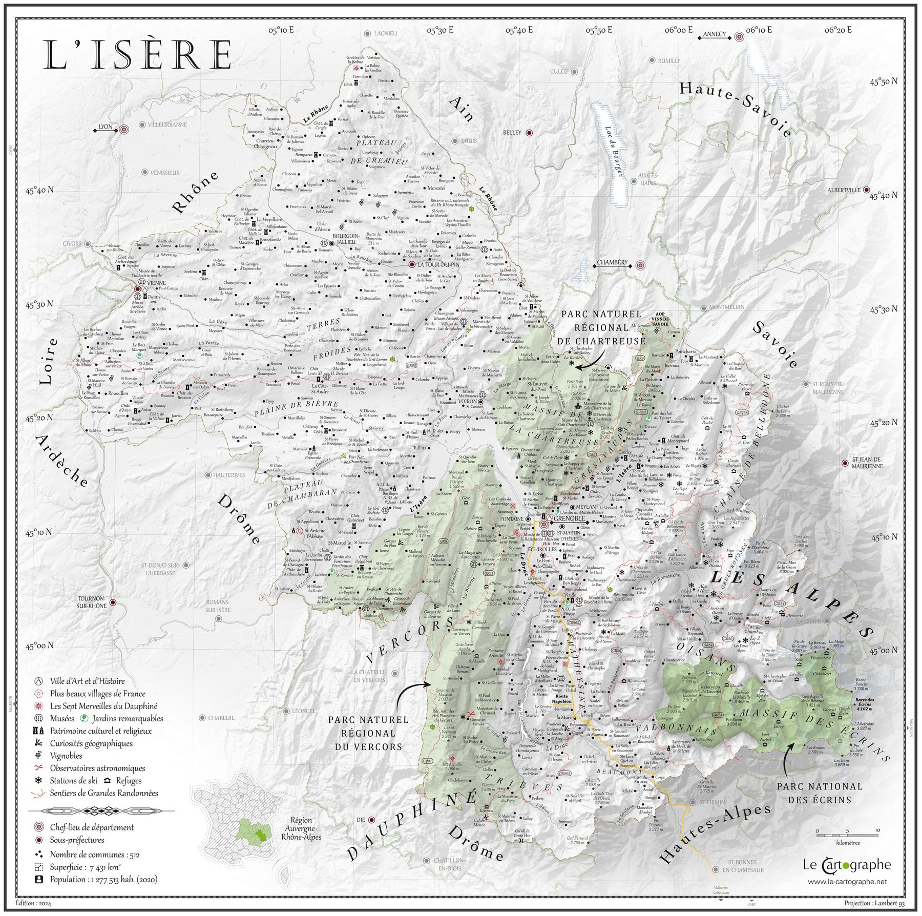 L.'Isère - Poster