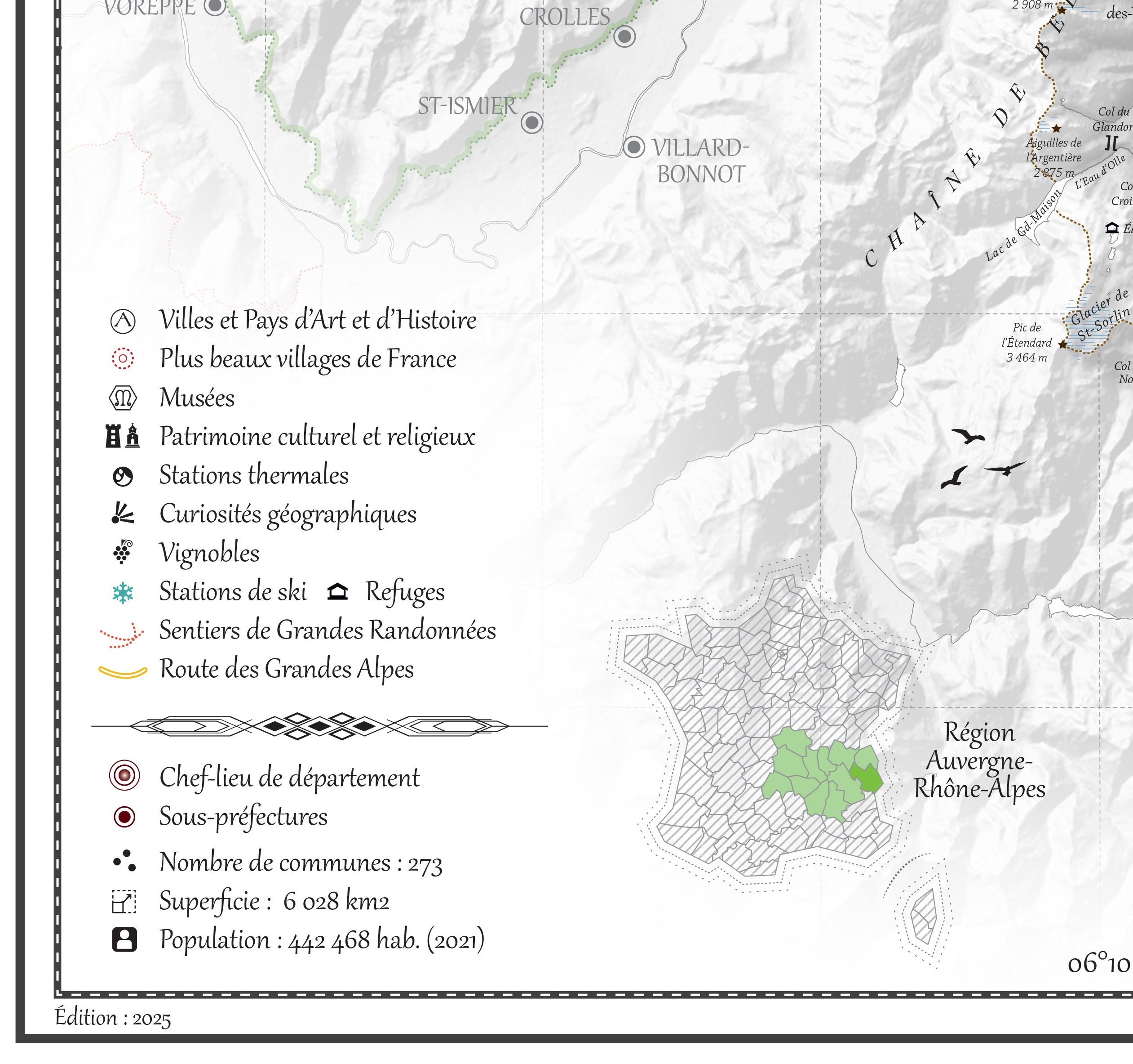 La Savoie - Légende