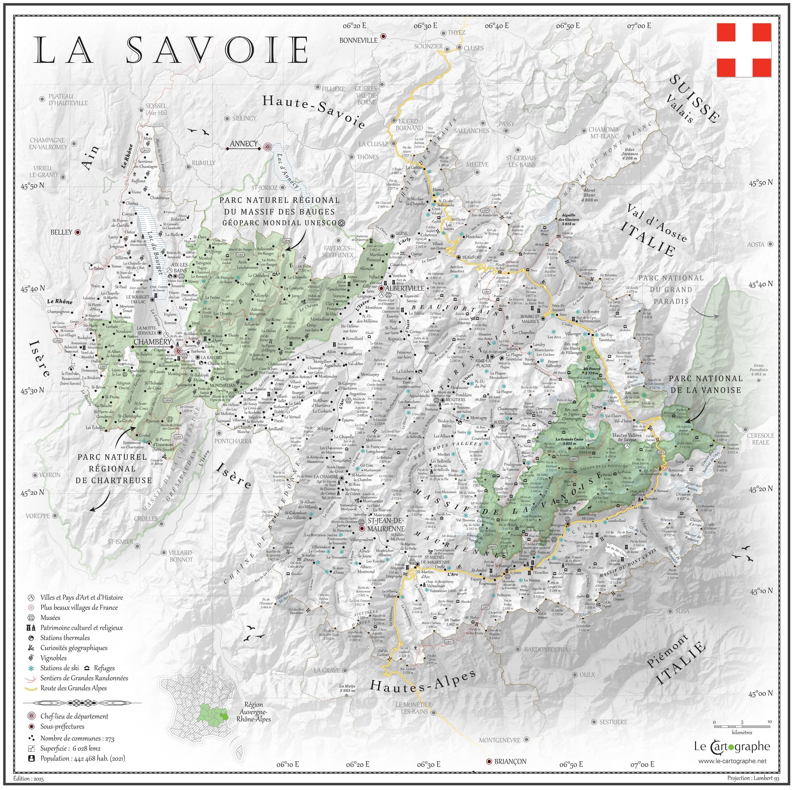 La Savoie - Poster