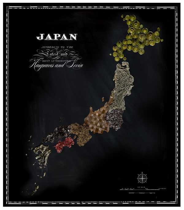 Food map : Le Japon
