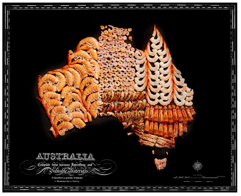 Food map : L'Australie