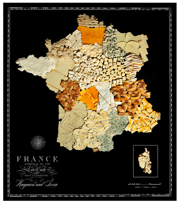 Food map : La France