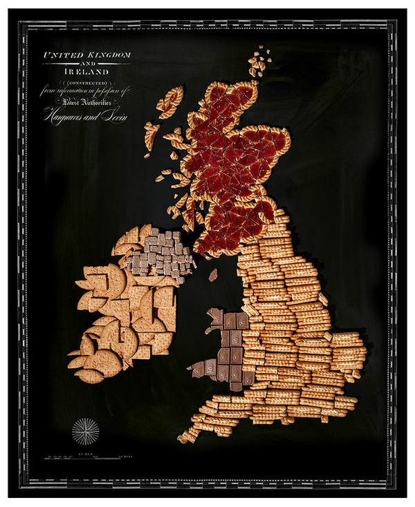 Food map : Le Royaume-Uni
