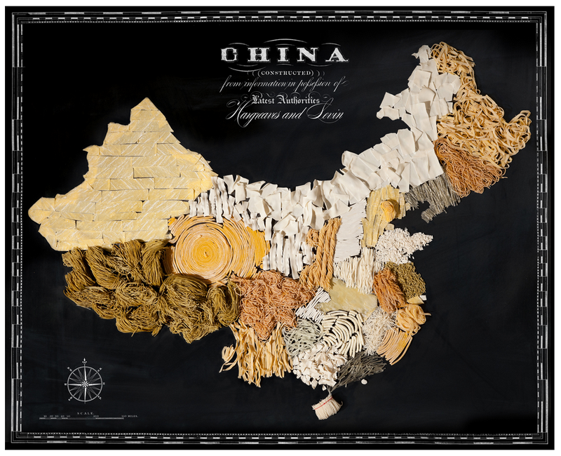 Food map : La Chine