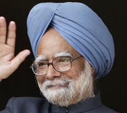 Photo : Le Premier ministre indien Manmohan Singh