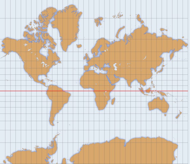 Projection Mercator