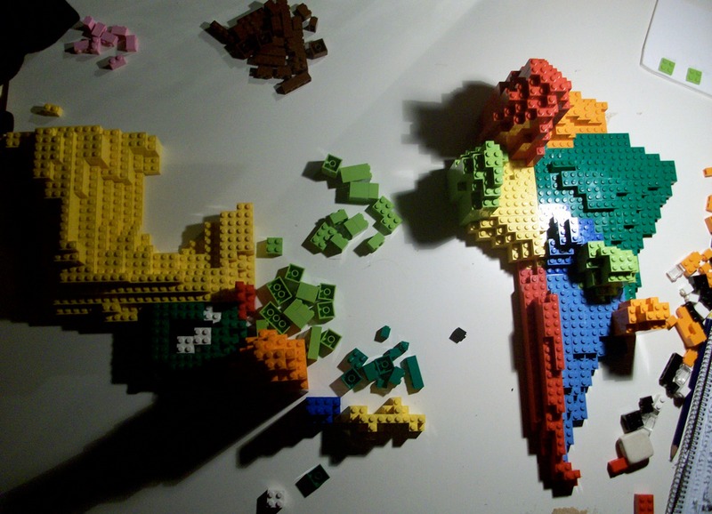 Cartogramme Et Lego