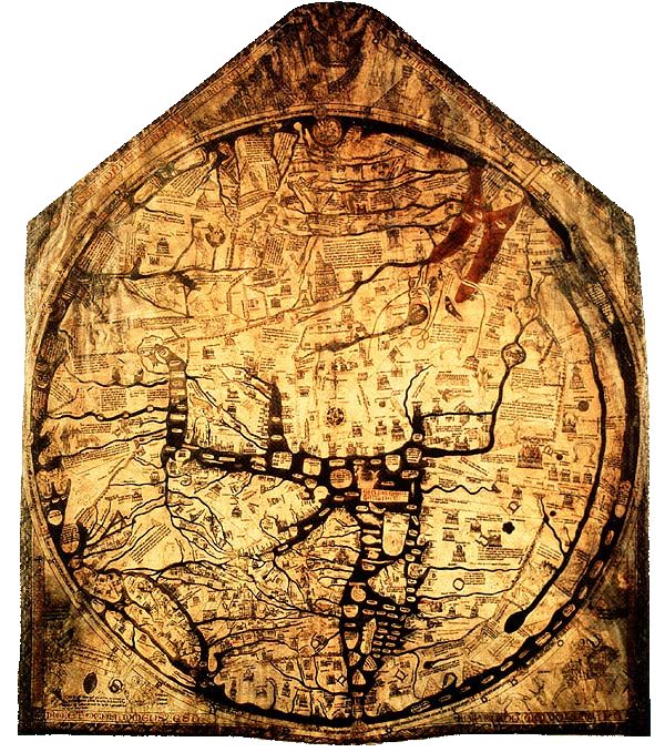 Mappa Mundi de Hereford Mappa Mundi de Hereford