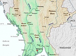 Myanmar - un pays constitué de plusieurs pays