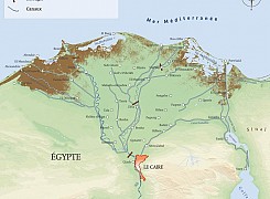 Égypte -  La montée des eaux dans le delta du Nil