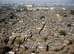 Les bidonvilles dans l'espace urbain